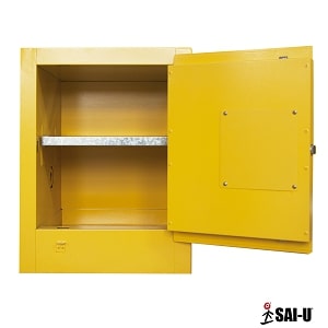 Compact Flammable Liquid storage Cabinet with capacity of 4 Gallon